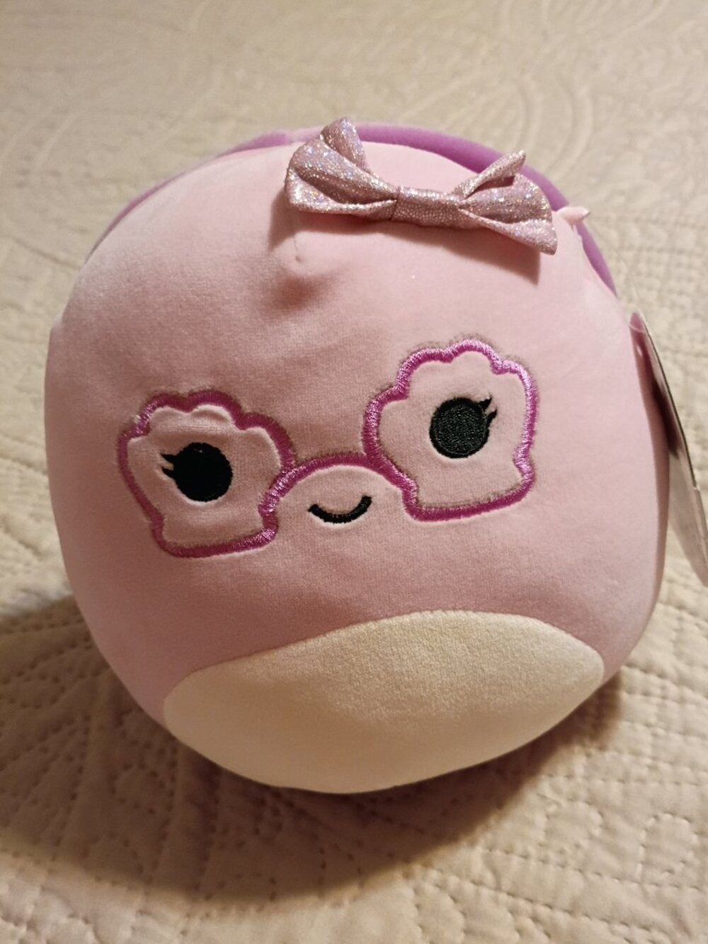 NEW 7" Maelle Pink TURTLE Squishmallows w/Tags